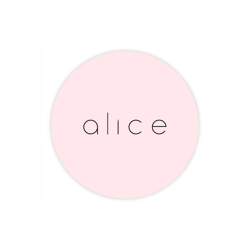 Sticker naissance - Collection Alice