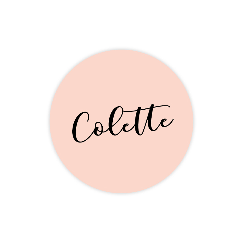 Sticker naissance - Collection Colette