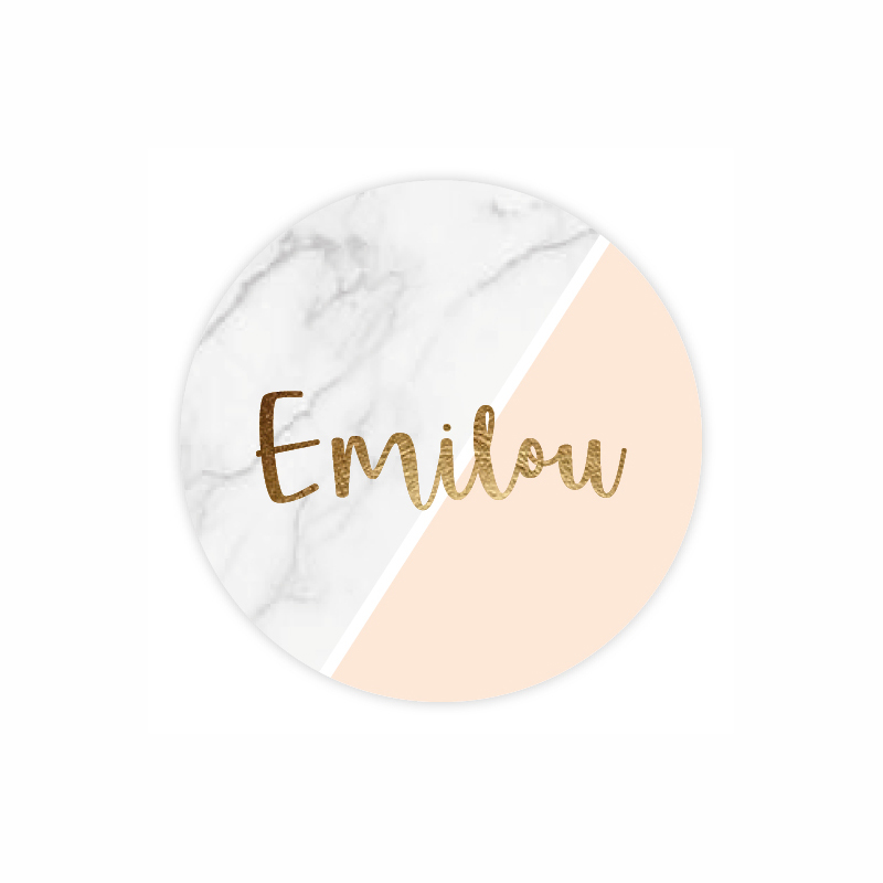 Sticker naissance - Collection Emilou
