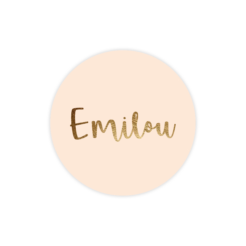 Sticker naissance - Collection Emilou