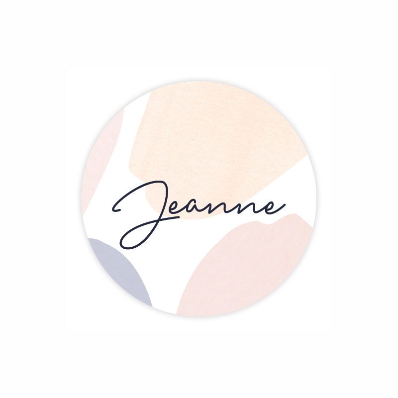 Sticker naissance - Collection Jeanne