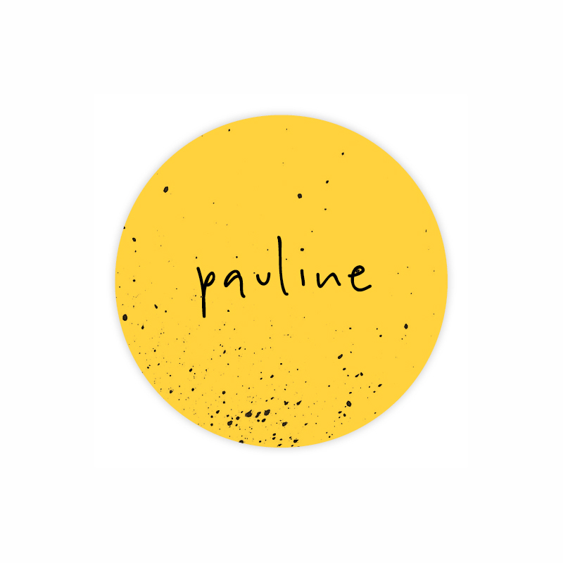 Sticker naissance - Collection Pauline