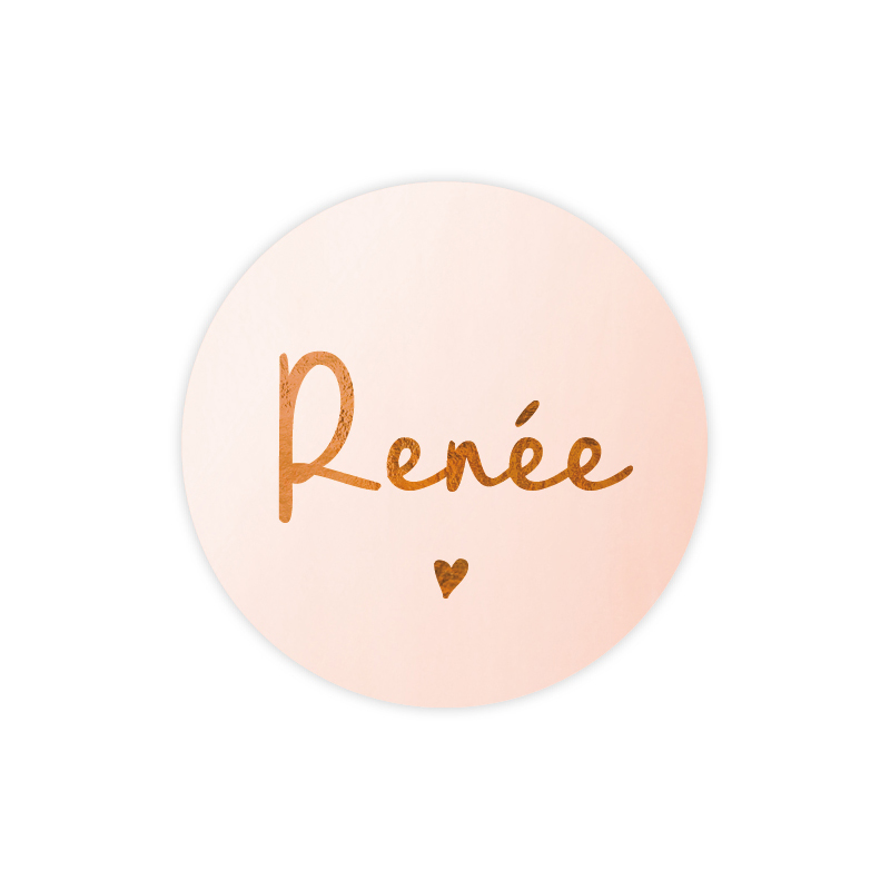 Sticker naissance - Collection Renée