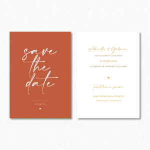 Save the date mariage - Collection Coco